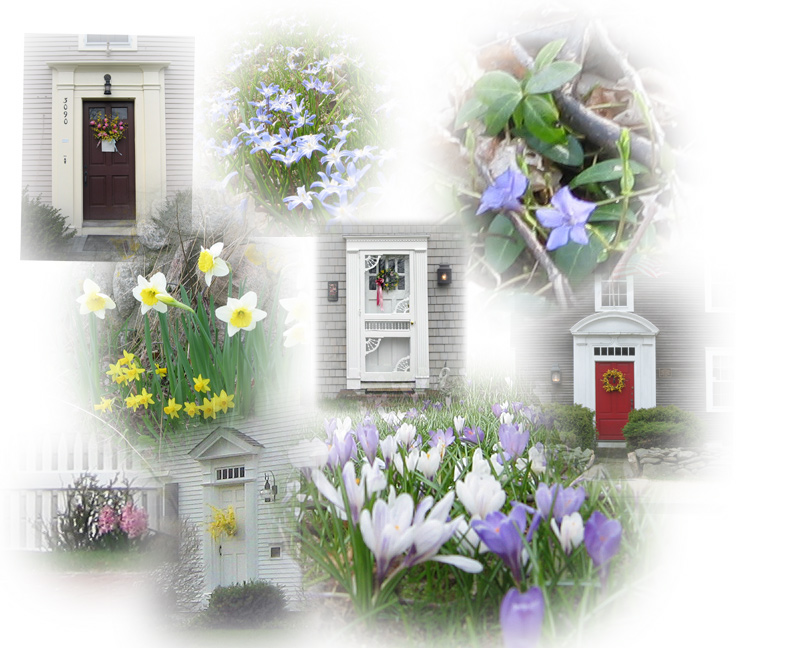 montage of spring photos